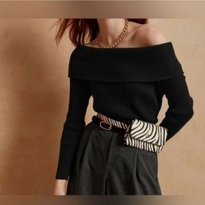 Banana Republic off the shoulder sweater